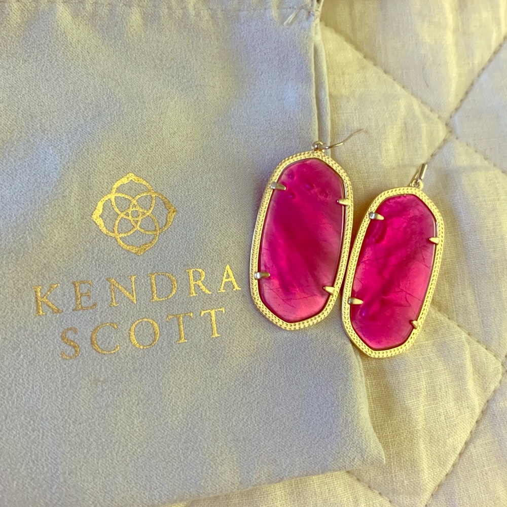Kendra Scott Gold Danielle Earring Azalea Illusion